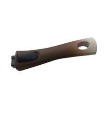 Ручка бакелитовая большая с софт-тач Р07.2С цвет коричневый